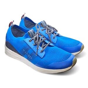 Tommy Hilfiger‎ Laser Blue TMLEW Low Cut Flex Mesh Sneakers Men's Size 10.5 GUC